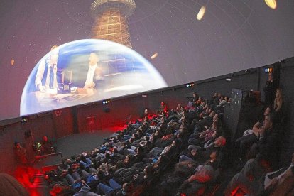 El planetario del Museo de la Ciencia enseñará el espacio exterior en proyecciones todos los sábados.-P. REQUEJO / PHOTOGENIC