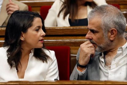 Arrimadas y Carrizosa-ALBERTO ESTEVEZ (EFE)