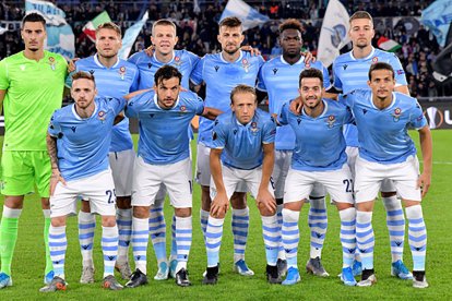 Once inicial de la Lazio la pasada temporada. / E. M.