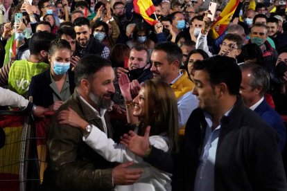 Santiago Abascal, en Valladolid. ICAL