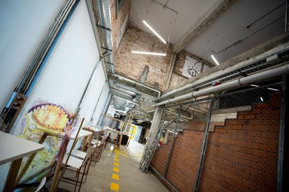 Fotografía del interior de Espacio Jóvenes Norte de Valladolid. -E. M.