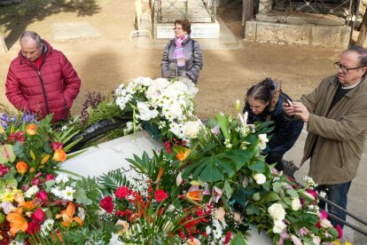 Funeral de Concha Velasco en el Pabellón de Personas Ilustres del Cementerio de El Carmen. -PHOTOGENIC