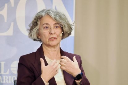 Isabel Martín Arija, director general de Caja Rural de Salamanca. Club de Prensa El Mundo – Diario de Castilla y León ‘El sector financiero en Castilla y León. Un aliado imprescindible de nuestro crecimiento’. -PHOTOGENIC