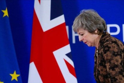 Theresa May.-EFE / STEPHANIE LECOCQ