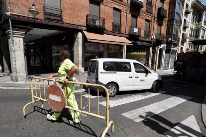 Corte de Bajada de la Libertad en una imagen de la semana pasada. PHOTOGENIC