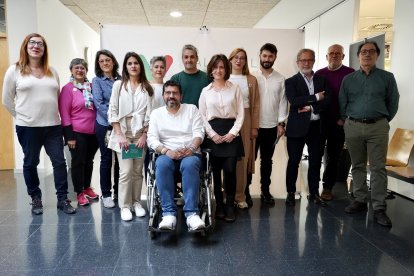 La candidata de Valladolid Toma La Palabra (VTLP) a la Alcaldía de la ciudad, María Sánchez, presenta su programa electoral en un acto abierto y público.- ICAL