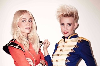 El dúo australiano Nervo actuará en la plaza Mayor de Valladolid en el concierto internacional del 6 de septiembre. EUROPA PRESS