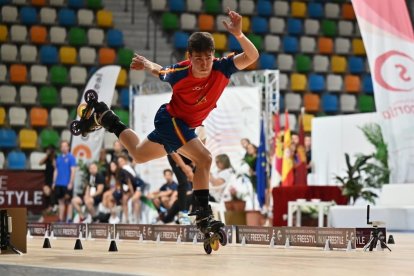 Álvaro Nieto durante el Europeo. /  Luis Velasco