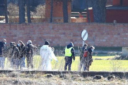 Hallazgo del cadáver de Esther López por la Guardia Civil.- J. M. LOSTAU