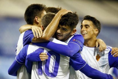Rodrygo condujo al Madrid a la goleada.-EFE