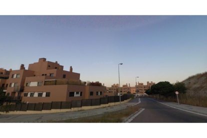 Calle Siervas de Jesús (barrio de Parquesol.- E.M.