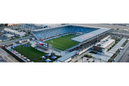 Vista aérea delAvaya Stadium de San José.-E. M.