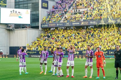 Real Valladolid en Cádiz.