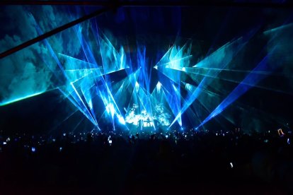 Concierto de Martin Garrix en Simancas, Valladolid, durante su gira 'World Tour 2023'. EUROPA PRESS