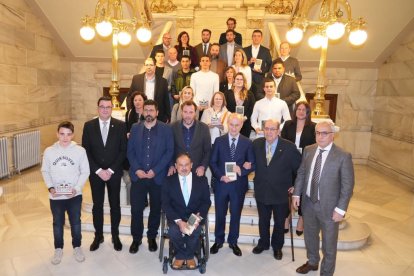 JUAN MIGUEL LOSTAU. 13/02/2023. VALLADOLID. COMUNIDAD DE CASTILLA Y LEÓN. AYUNTAMIENTO. PREMIOS VALLADOLID CIUDAD DEPORTIVA