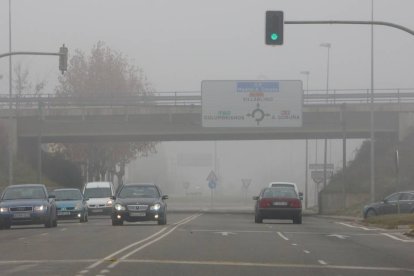 Niebla en Ponferrada-Ical