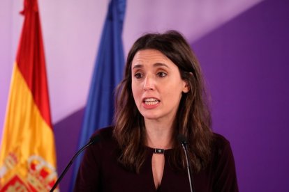 Irene Montero, en una imagen de archivo.- E. M.
