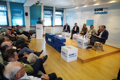 Debate organizado por la CEOE entre los principales candidatos a la Alcaldía de Valladolid. ICAL