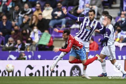 Kiko Olivas, en el duelo ante el Lugo. / LA LIGA