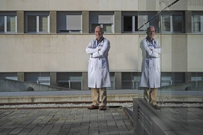 José Lorenzo Bravo Grande, jefe del servicio de Prevención de Riesgos Laborales. / ENRIQUE CARRASCAL