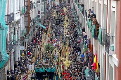 Procesión de las Palmas de la Borriquilla en Valladolid. -J.M.LOSTAU