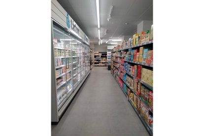 Un supermercado Dia en la provincia de Valladolid, en una imagen de archivo.