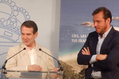 Abel Caballero y Óscar Puente en una imagen de archivo. E.M.