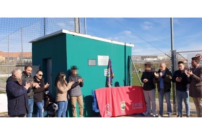 Homenaje al joven Sebas en Zaratán. E.P.