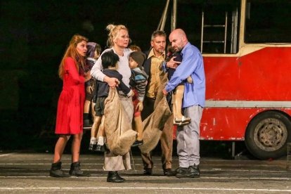 Una escena de 'Silence', de Teatr Biuro Podrózy. | T. B. P.