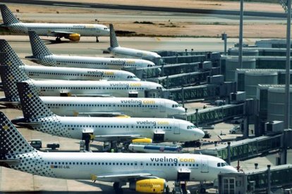 Aviones de Vueling. E. M.