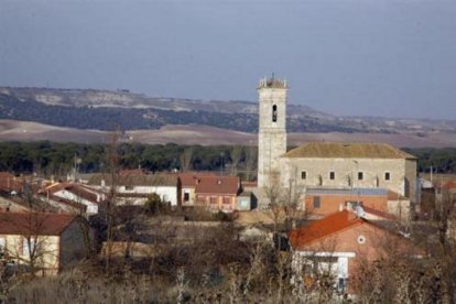 Vista de Quintanilla de Arriba, uno de los pueblos que se quedan sin subvención para actualizar el planeamiento.-W.A.Q.