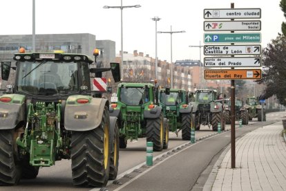 Tractorada por las calles de Valladolid. PHOTOGENIC