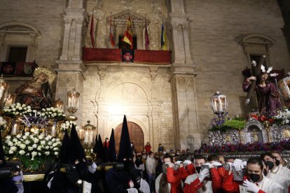 Procesión del Encuentro de la Semana Santa de Valladolid. Photogenic/ Iván Tomé