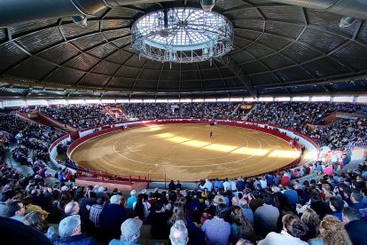 La Plaza de toros La Flecha en Arroyo de la Encomienda. -X @TorosLaFlecha