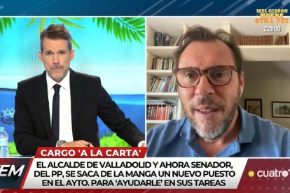 Óscar Puente en el programa 'Todo es mentira' de Cuatro para hablar sobre la nueva área de coordinación política. -E.M.