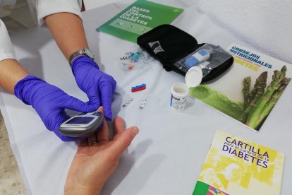 Prueba de control de la diabetes. - EP