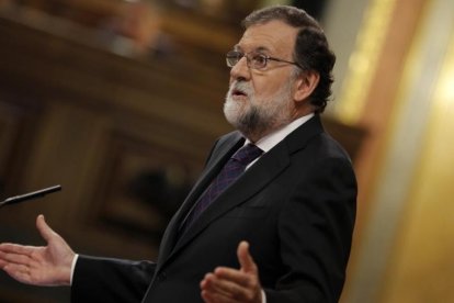 Comparecencia del presidente del Gobierno, Mariano Rajoy, en el Congreso-JOSÉ LUIS ROCA