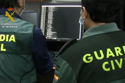 Una imagen de archivo de la Guardia Civil. E.M.