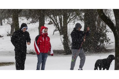 Nevada en Valladolid, en una imagen de archivo.-PHOTOGENIC