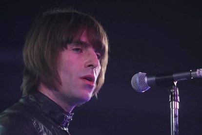 Liam Gallagher, durante un concierto.-E.M.