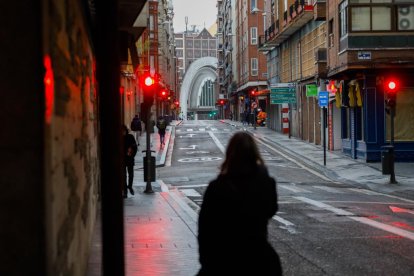 La calle López Gómez de Valladolid donde tuvo lugar la pelea. J. M. LOSTAU
