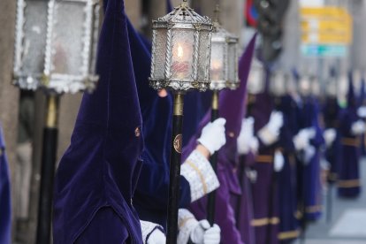 Procesión General del Viernes Santo en Valladolid. ICAL