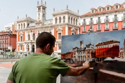 Concurso de pintura rápida por las fiestas de San Pedro Regalado.- TWITTER