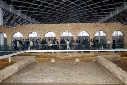 Villa romana de la Olmeda (Palencia), uno de los yacimientos más importantes del mundo romano hispánico.-