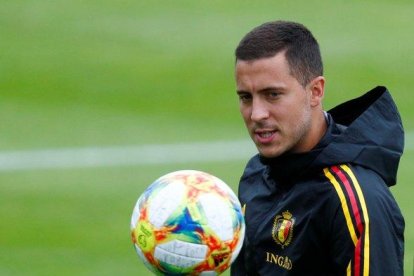 Eden Hazard, nuevo jugador del Real Madrid.-
