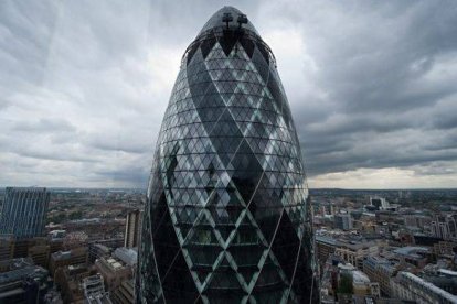 'The Gherkin' en el 2012.-Foto:  LEON NEAL / AFP