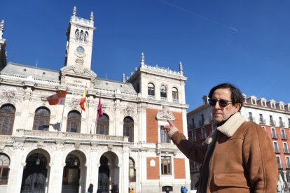 Ángel Mellado residió en al Ayuntamiento de Valladolid. PHOTOGENIC