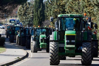 Tractorada en las calles de Valladolid. -PHOTOGENIC