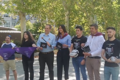 Presentación de las actividades para la Feria y Fiestas de la Virgen de San Lorenzo de Valladolid. -E.M.