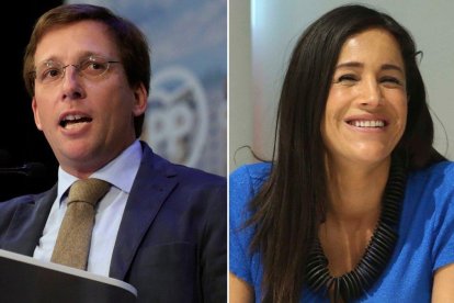 José Luis Martínez-Almeida y Begoña Villacís.-